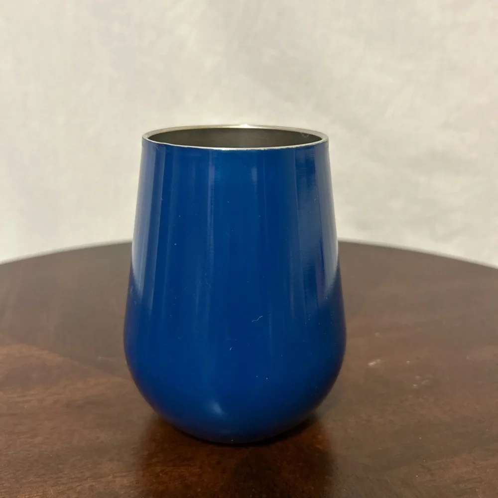 Stainless Steel Blue Tumbler